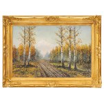 Wiktor Korecki, *Autumn Birches*, 20th century