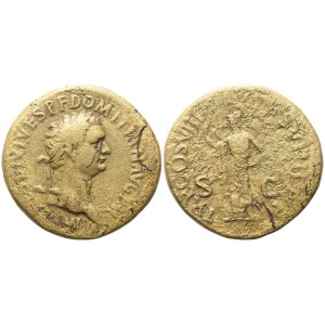 Domitian (81-96), Sestertius, Rome, 82; Æ (25 g; 34 mm; 6 h)