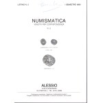 ALESSIO NUMISMATICA - Alessandria - Listino I semestre 1989. Monete in oro, greche, romane, zecche italiane e medaglie. pp 53 lots 1191, plates 17. Legatura ed, buono stato.
