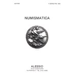 ALESSIO NUMISMATICA - Alessandria- Listino II semestre 1986. Monete in oro, greche, romane, zecche italiane e medaglie. pp non num. lots 959, plates 18. Legatura ed, buono stato.