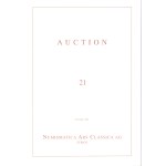 ARS CLASSICA NAC AG - Auction 21. Zurich, 17 - May, 2001. Bronze and fraction of Magna Graecia and Sicily, Roman and Byzantine coins. Pp non num. lots 628, tutti illustrati + 28 plate a colori con ingrandimenti. Legatura ed. ottimo stato, lista prezzi Agg
