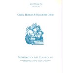 ARS CLASSICA NAC AG - Auction M. Zurich, 20 - March, 2002. Greek, roman & Byzantine coins. Pp 38, lots 2001-2906, plates 54. Legatura ed. lista prezzi Aggiudicazione, ottimo stato.
