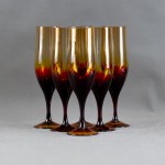 Zbigniew HORBOWY - HS Sudety - Set of 6 glasses - 1970s