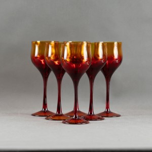 HORBOWY Zbigniew – HS Sudety – Set mit 6 Gläsern – 70er Jahre