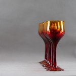 Zbigniew HORBOWY - HS Sudety - Set of 6 glasses - 1970s