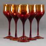 HORBOWY Zbigniew – HS Sudety – Set mit 6 Gläsern – 70er Jahre
