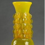 Krakauer Glasinstitut – Vase „Braut“ – 70er Jahre