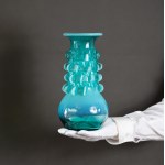Krakow Glass Institute - "Bride" Vase - 1970s