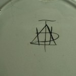 Helena TEODOROWICZ - Abstract Artistic Platter - 1960s [one-of-a-kind, 37 cm]