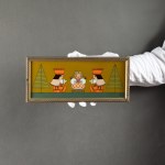 GĄSIENICA SZOSTAK Krystyna - Zaloty - Zakopane lata 60 [obraz na szkle, 12x30 cm]