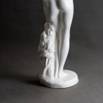 LASZCZKA Konstanty - Rzeźba Ewa z drzewem jabłoni - Skawina lata 20 [unikat, 62 cm wysokości]