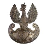 Eagle of the 1st Uhlan Regiment of the Polish Legions, known as the "Beliniacki," a rarity