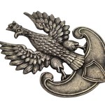 Non-commissioned officer cap eagle, French-made, 1939