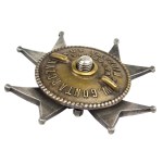 Officer's Badge, 21st Light Artillery Regiment, Biała–Bielsko, W. Gontarczyk, silver