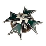 Officer's Badge, 21st Light Artillery Regiment, Biała–Bielsko, W. Gontarczyk, silver