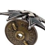 Officer's Badge, 21st Light Artillery Regiment, Biała–Bielsko, W. Gontarczyk, silver