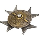 Officer's Badge, 21st Light Artillery Regiment, Biała–Bielsko, W. Gontarczyk, silver