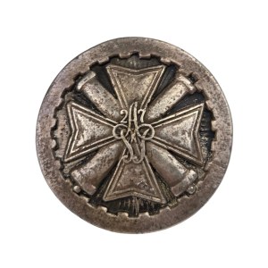 Badge of the 27th Field Artillery Regiment, as described in the book by Sawicki and Wielechowski