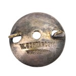 War College Badge, W. Gontarczyk, silver