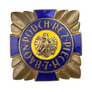 Badge of the 7th Reserve Infantry Officer Candidate Battalion, A. Nagalski
