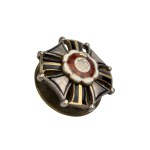 205th Volunteer Regiment Badge, miniature, silver, W. Gontarczyk, rare