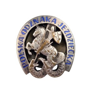 Polish Equestrian Badge, W. Gontarczyk