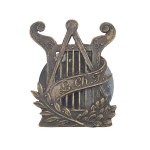 "Lviv Technical Choir" Badge by M. Ugner, Lviv