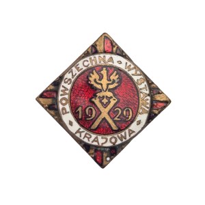 1929 General National Exhibition Badge