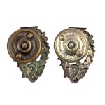 A pair of collar badges from the 3rd DSK Command, Lorioli