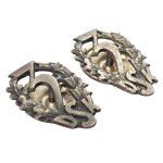 A pair of collar badges from the 3rd DSK Command, Lorioli