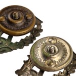 A pair of collar badges from the 3rd DSK Command, Lorioli