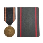 Independence Medal with ID card and certificate, Dr. Alfred Norbert Wit Bzowiecki 1933, 72nd Infantry Regiment