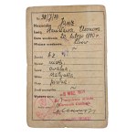 Second Polish Republic, ID Card, City of Lviv