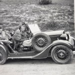 Second Polish Republic Fiat 508 "Łazik" with Polish Army officers