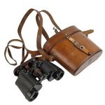 H. Kolberg and Ska Binoculars. Warsaw, Second Polish Republic Army set