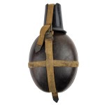 German "Coconut" canteen, D.R.G.M., 1942, with a cup