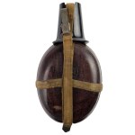 German "Coconut" canteen, D.R.G.M., 1942, with a cup