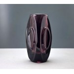 Vase designed by R. Schrotter, Sklo Union Bohemia, 1960s, Rosice Glassworks