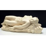 Large ceramic sculpture—Female Nude—Josef Stybr—Bechyně—1960s