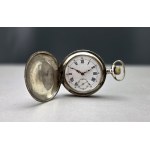 Silver pocket watch from the turn of the 19th and 20th centuries, 800 silver