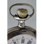 Silver pocket watch from the turn of the 19th and 20th centuries, 800 silver