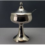 Large gilded sugar bowl on a foot—second half of the 20th century