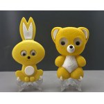 Iconic toys from the communist era in Poland—MIŚ and ZYZOLEK the Bunny—the 1970s