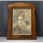 Large wooden Art Nouveau frame - Austria-Hungary - 19th century