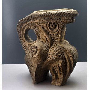 Unikatowa rzeźba ceramiczna - Dzban - S. Zagajewski? - lata 60-te XX w.