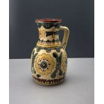 Hutsul ceramic jug - Pokuttya, Eastern Carpathians - second half of the 20th century [Hutsul Region]