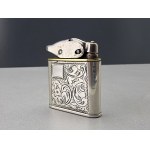 Vintage collector's lighter in a silver case—900 silver—first half of the 20th century [Silver]