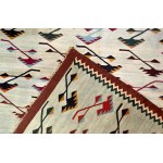 Kilim, Art Deco period – Gliniany near Lviv, Poland, 1930s [the Eastern Borderlands]