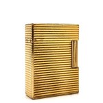 Luxury S.T. Dupont Paris lighter—20-micron gold-plated—Paris, second half of the 20th century