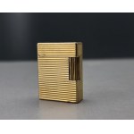 Luxury S.T. Dupont Paris lighter—20-micron gold-plated—Paris, second half of the 20th century